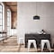 Access Lighting Blend, LED Pendant, Black with Wood Grain Finish 52057LEDDLP-BL/WGN - alternate 3